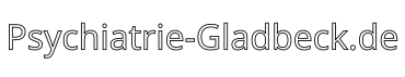 Psychiatrie und Psychotherapie in Gladbeck